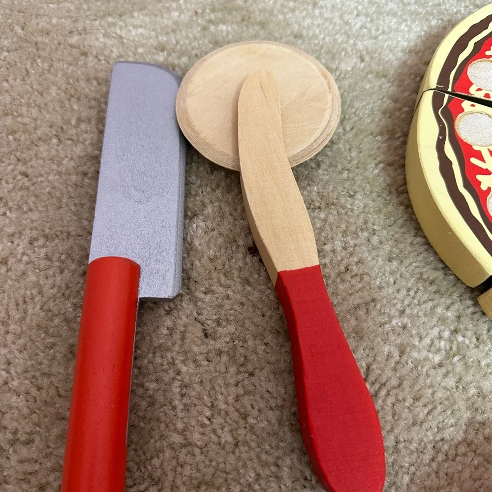 Melissa & Doug Pizza Party and Triple Layer Party Cake Play Sets Incomplete